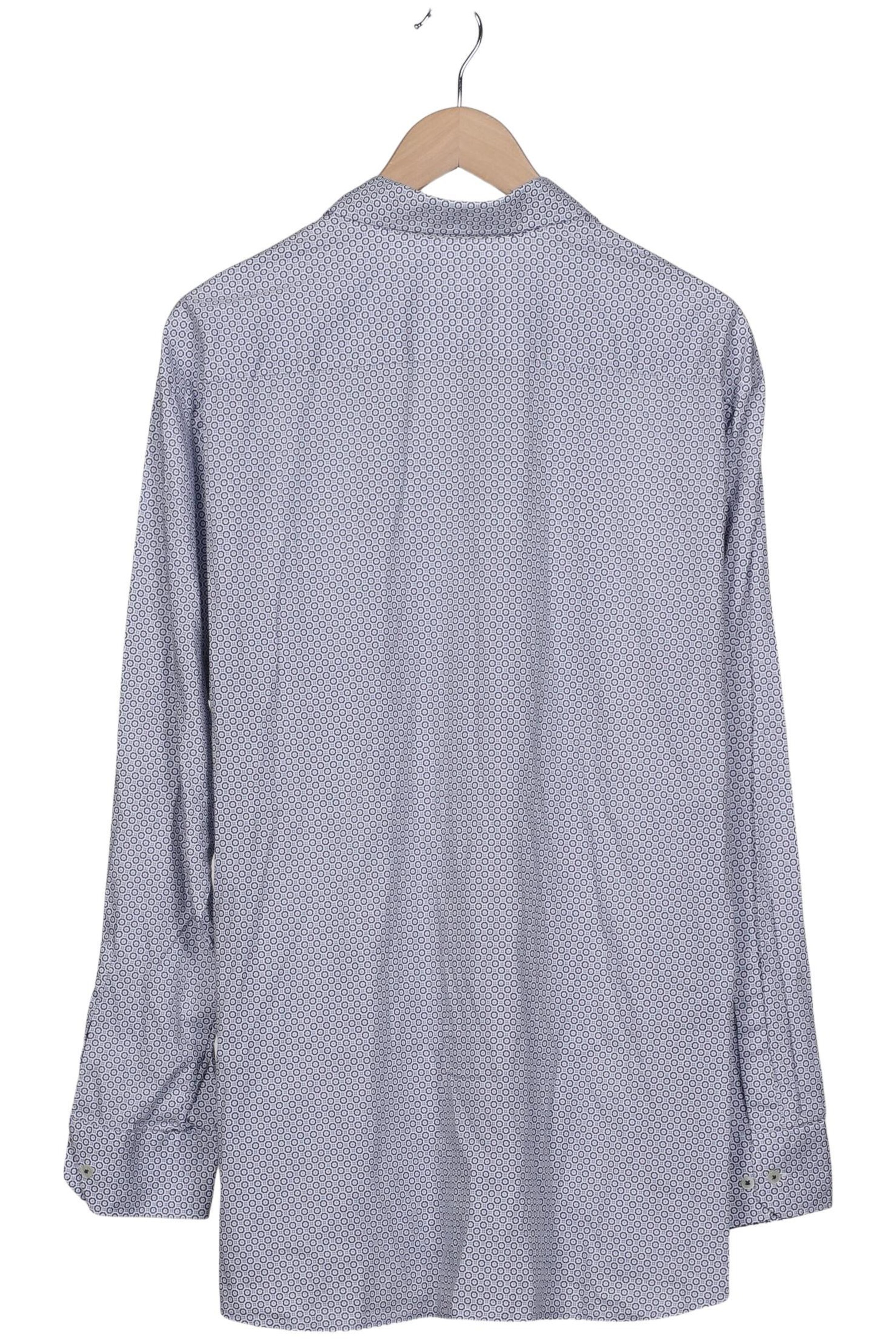 ETERNA Button Up Shirt in XXL in Blue