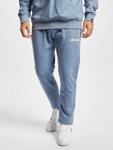 ELLESSE Tapered Pants 'Acacia' in Blue: front