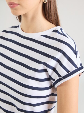 ONLY Футболка 'ONLHAPPY' в Белый