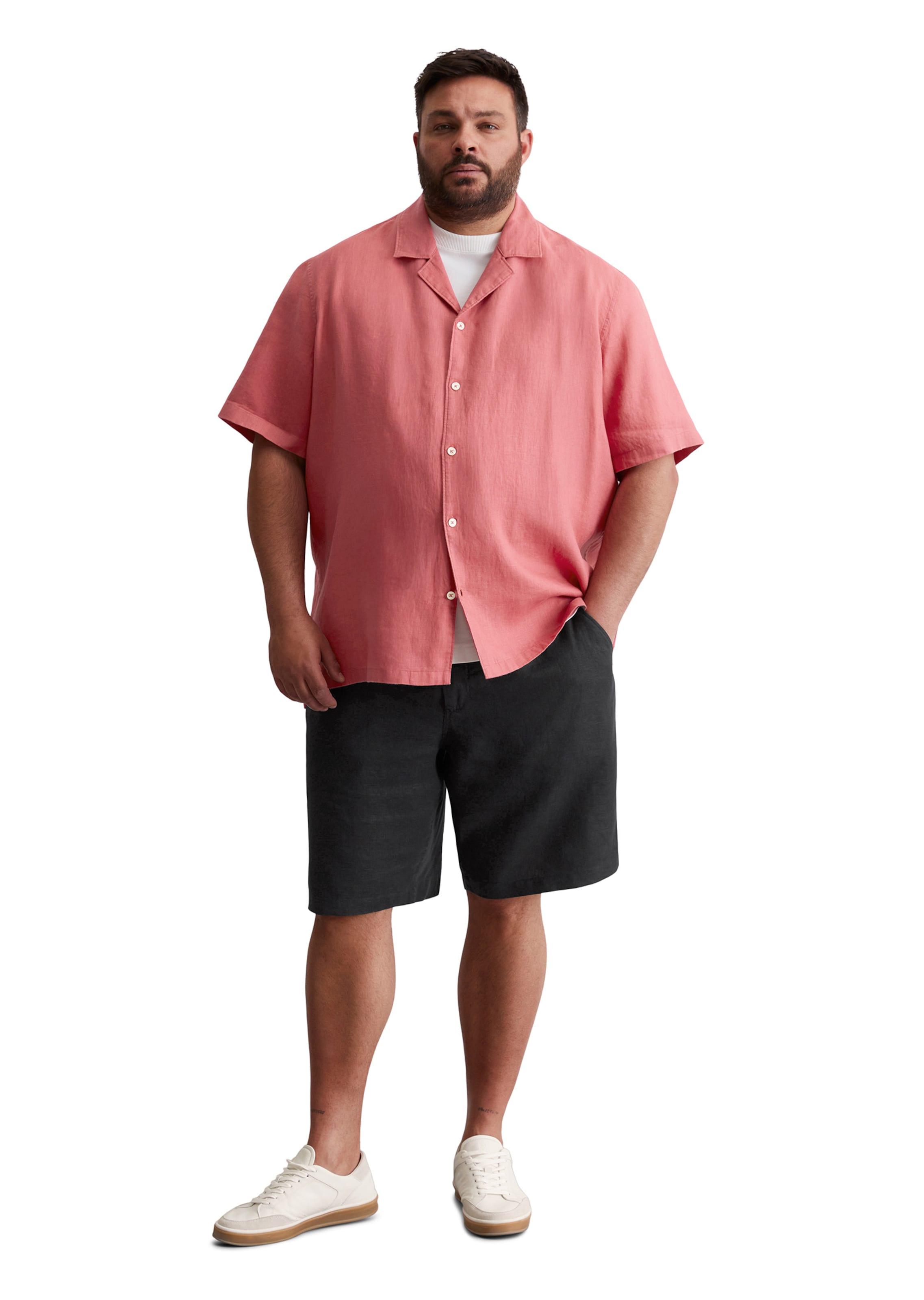Marc O'Polo Regular fit Overhemd in Roze