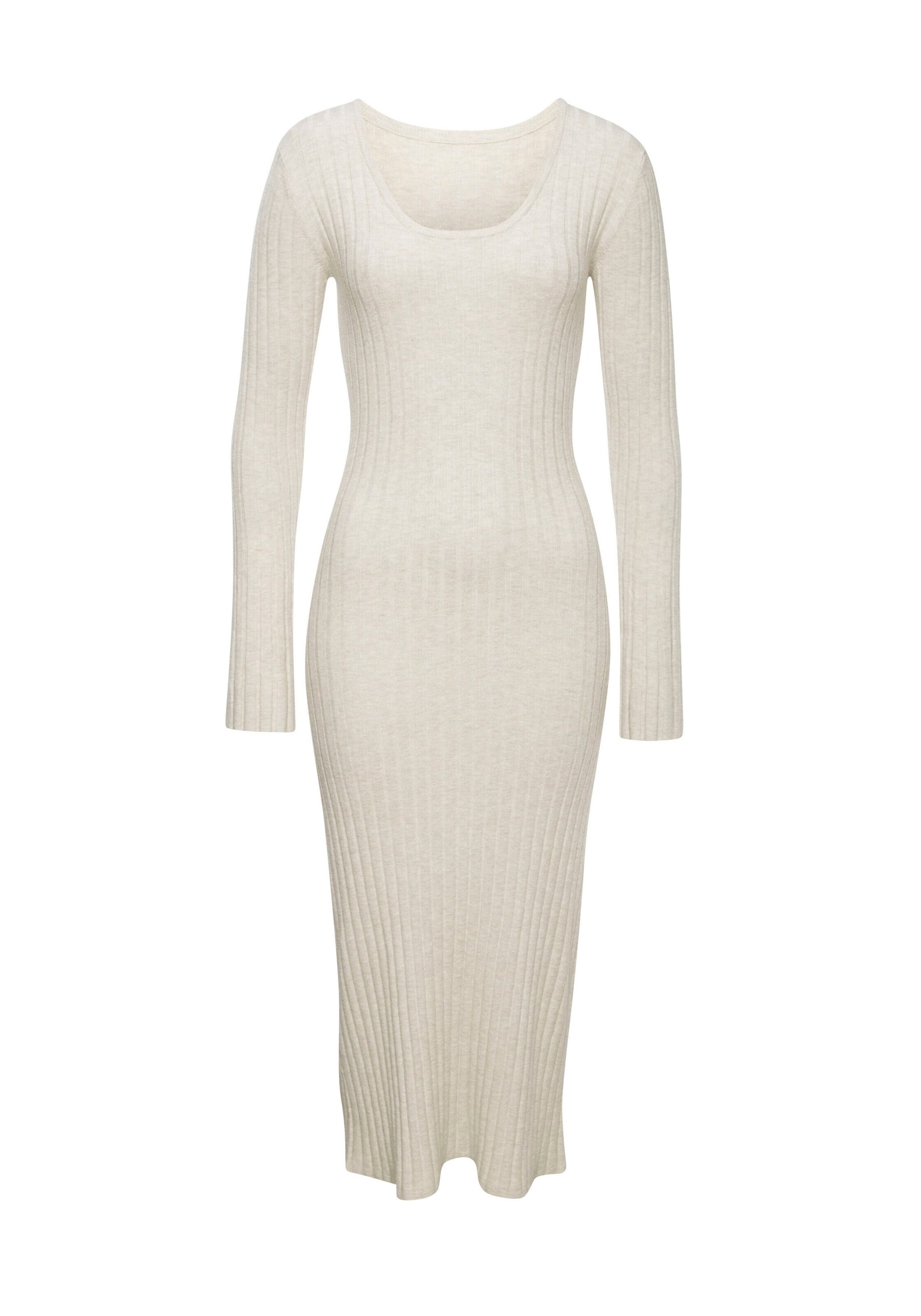 FRENCH CONNECTION Robes en maille en crème, Vue avec produit