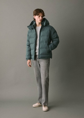 MANGO TEEN Jacke 'Clapham2' in Grün