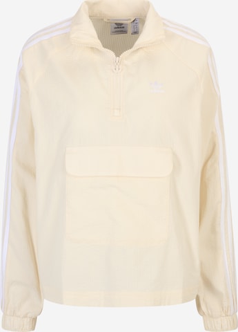 Giacca di mezza stagione 'Adicolor Classics Poplin ' di ADIDAS ORIGINALS in beige: frontale