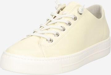 Sneaker bassa di Paul Green in giallo: frontale