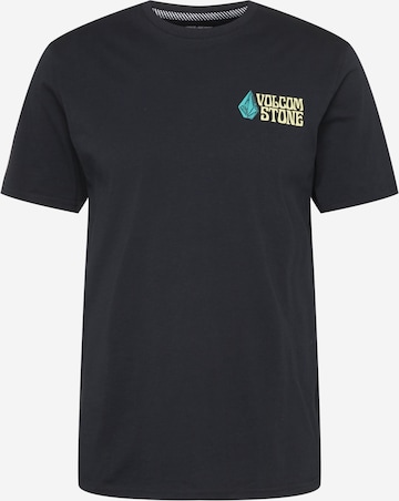 Volcom T-Shirt 'MYSTERY TUBES' in Schwarz: predná strana