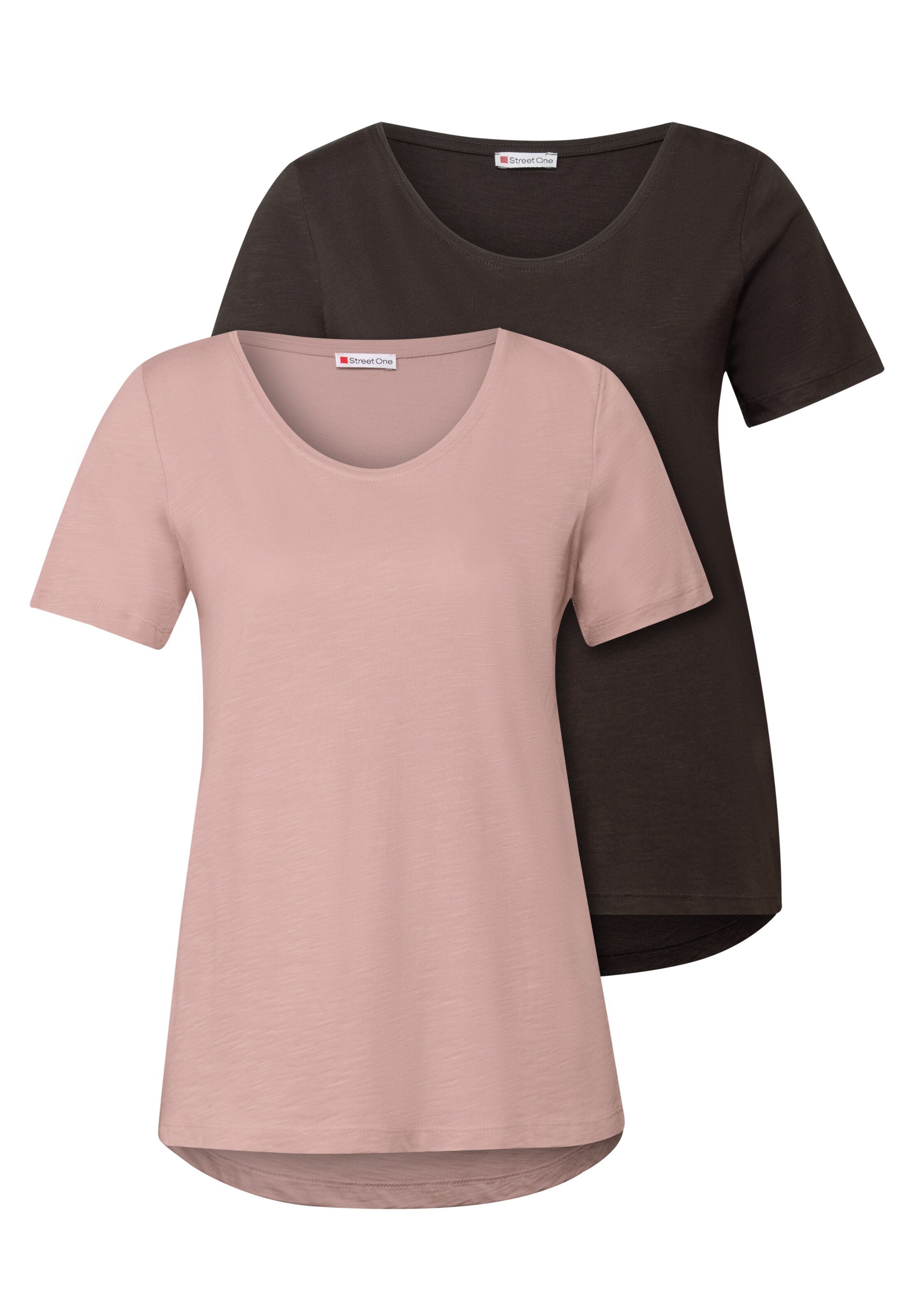 STREET ONE Shirt in Pink: front