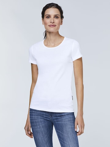 Expand T-Shirt in Weiß: predná strana