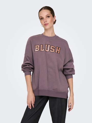 ONLYSweater majica 'ONLKAITLYN' - ljubičasta boja