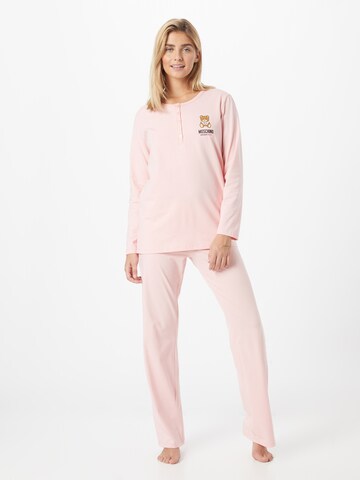 Moschino Underwear Pajama 'PIGIAMA' in Pink: front