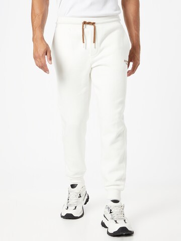 JOOP! Jeans Zúžený Kalhoty 'Amos' – bílá: přední strana