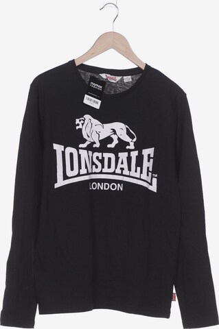 LONSDALE Shirt in L in Black: front