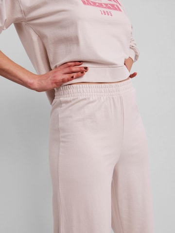 Wide Leg Pantalon 'Vienna' PIECES en beige