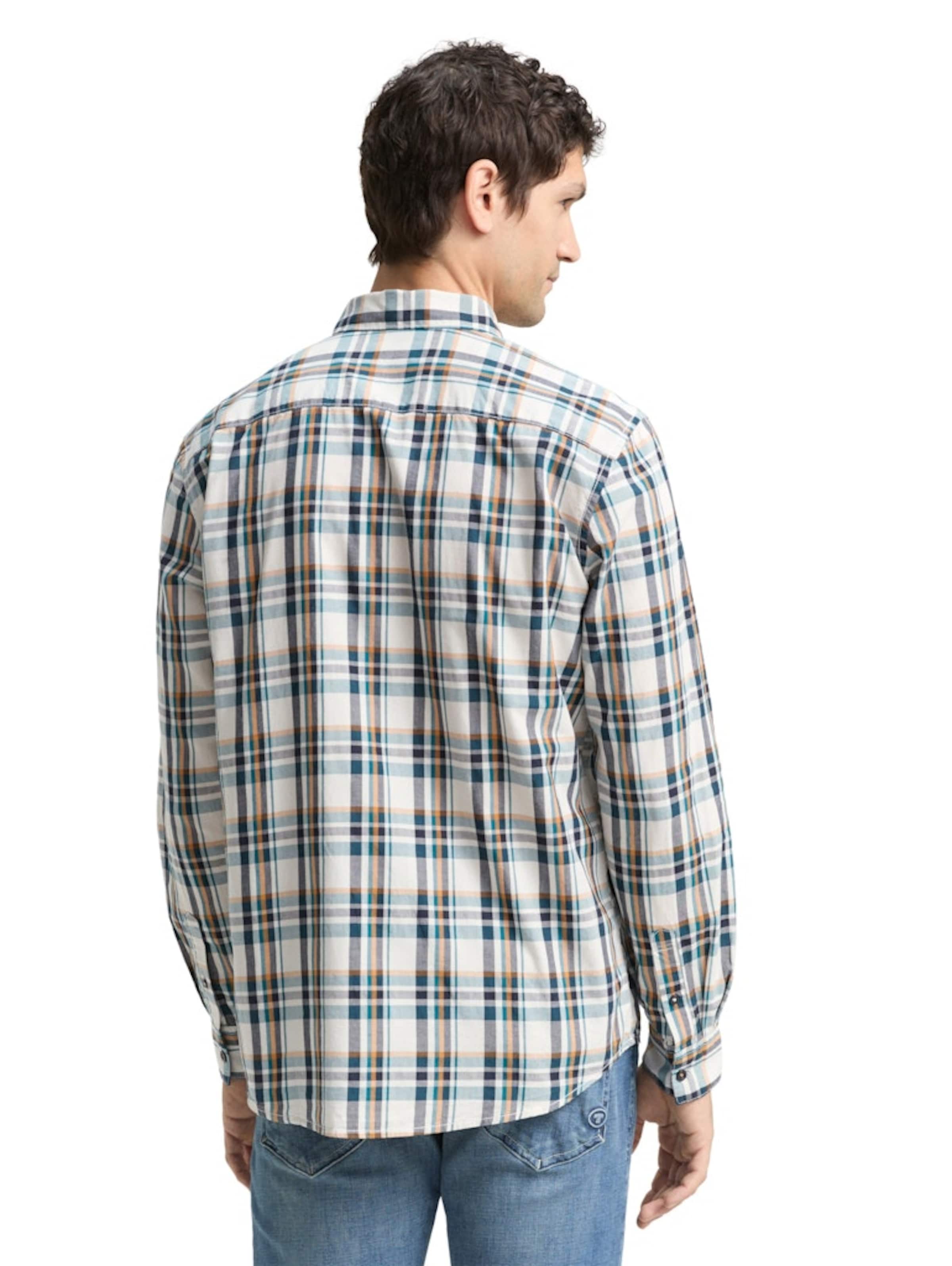 TOM TAILOR Regular fit Button Up Shirt in Mixed colors