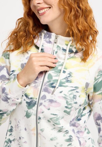 Ragwear Zip-Up Hoodie in White