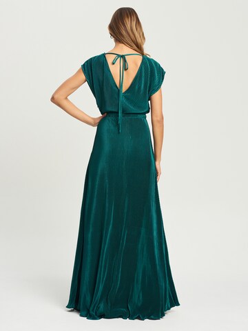 Tussah Φόρεμα 'SELKIE' σε πράσινο: πίσω