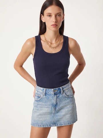 Happiness İstanbul Top 'Tanktops & Camis' in Blau: Vorderseite