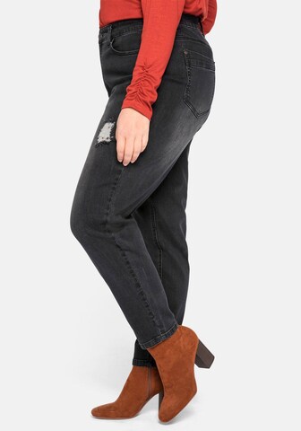 Slimfit Jeans di SHEEGO in nero