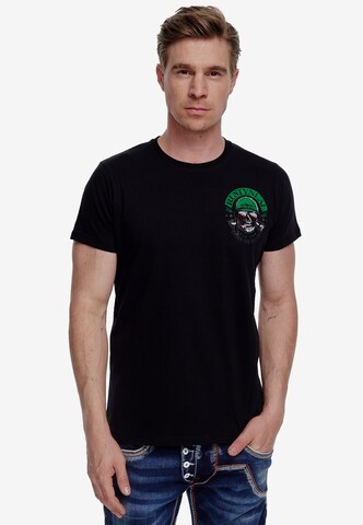 Rusty Neal T-Shirt in Schwarz: predná strana