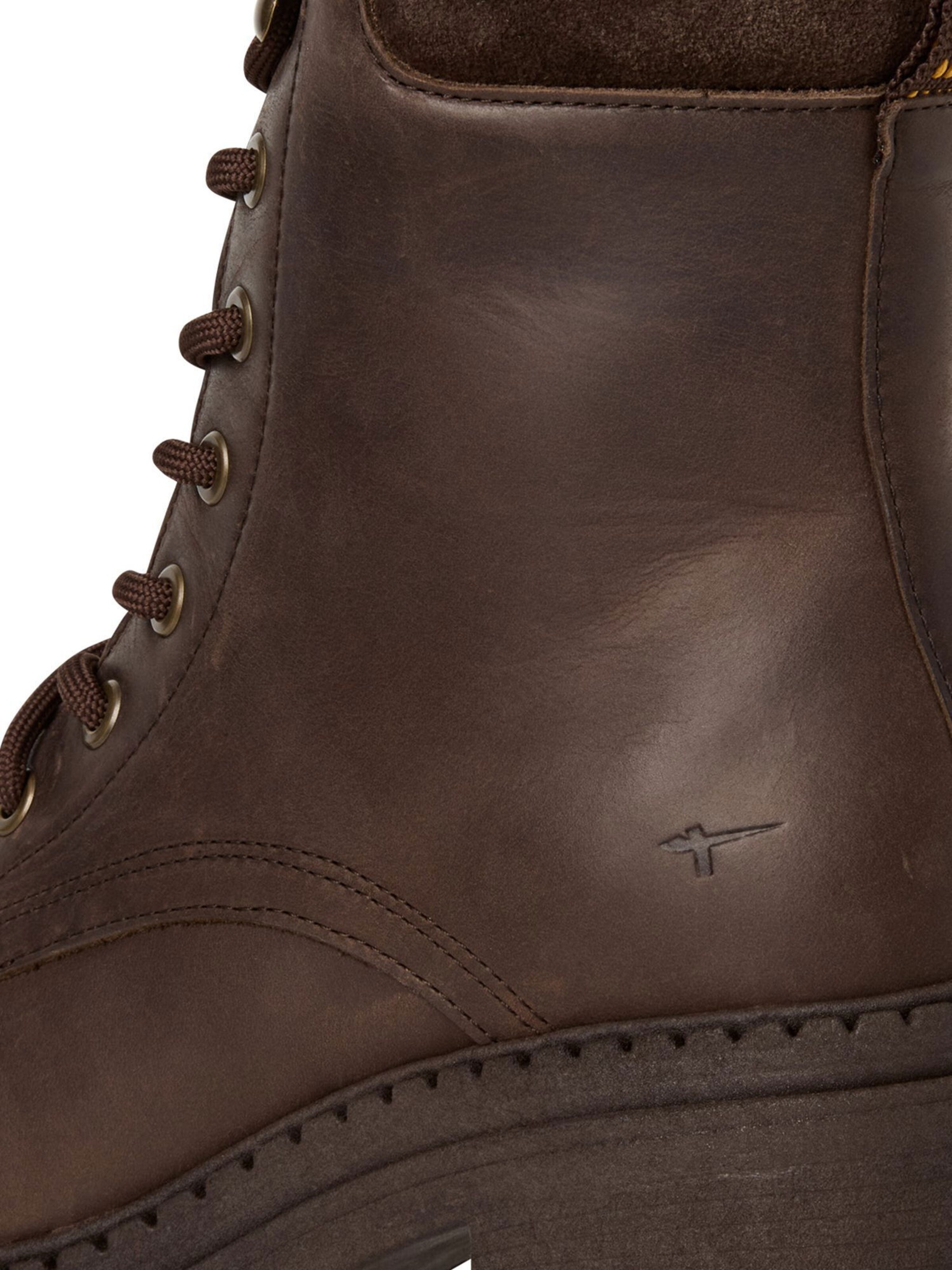 Tamaris Schnürstiefelette in Braun
