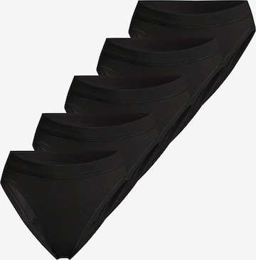 ESGE Slip 'Basic - Feinripp' in Black: front