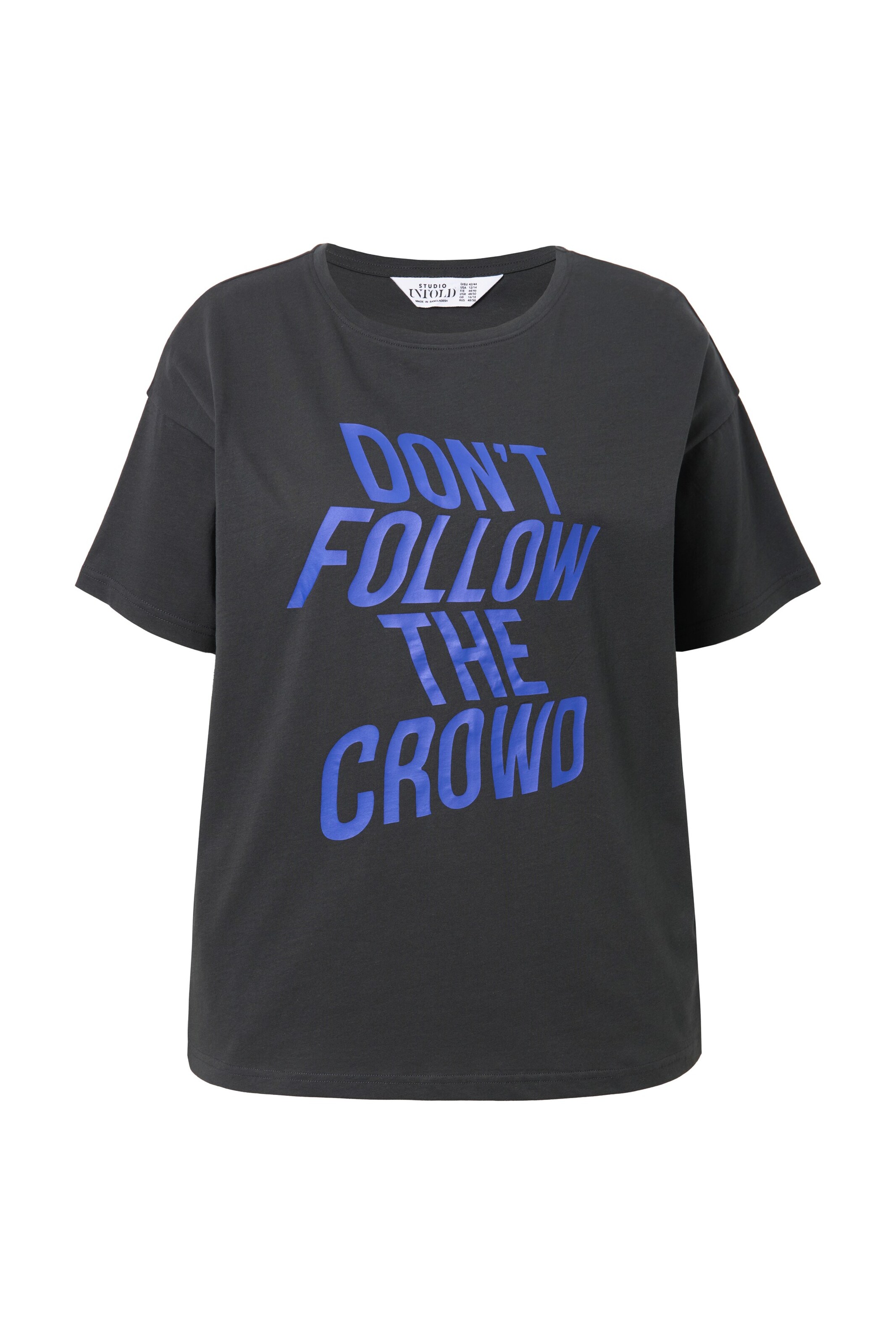 Studio Untold Shirt in Grau: Vorderseite
