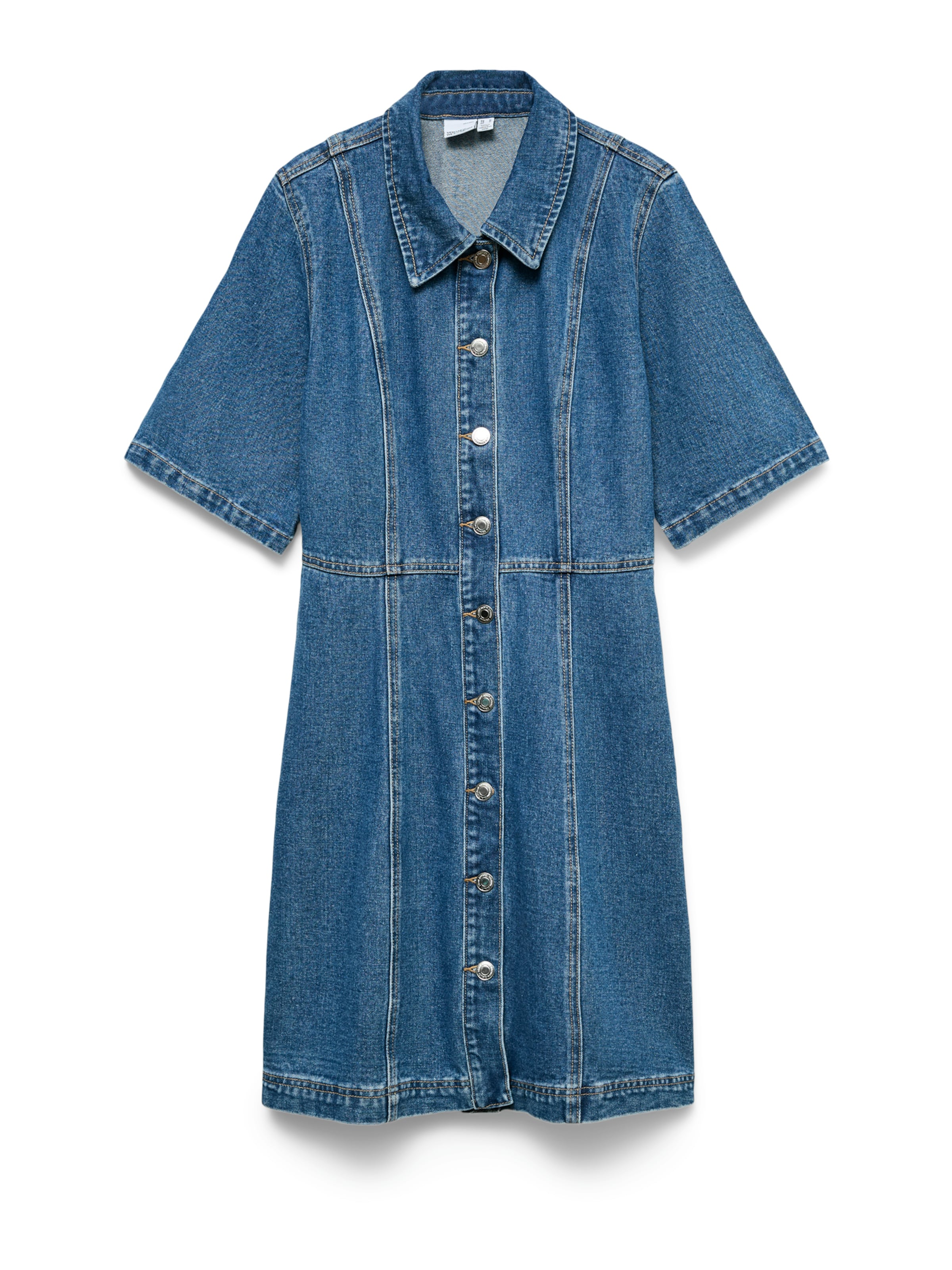 Robe-chemise 'VMDaisy' VERO MODA en bleu : devant