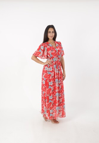 Elara Jurk in Rood