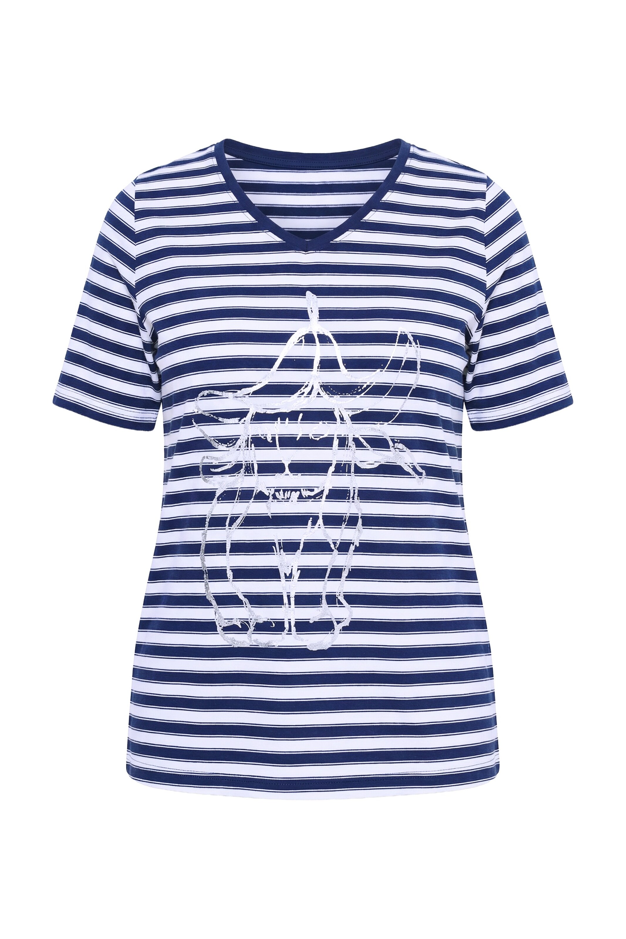 Ulla Popken Shirt in White: front