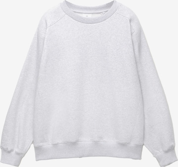 Sweat-shirt Pull&Bear en gris : devant