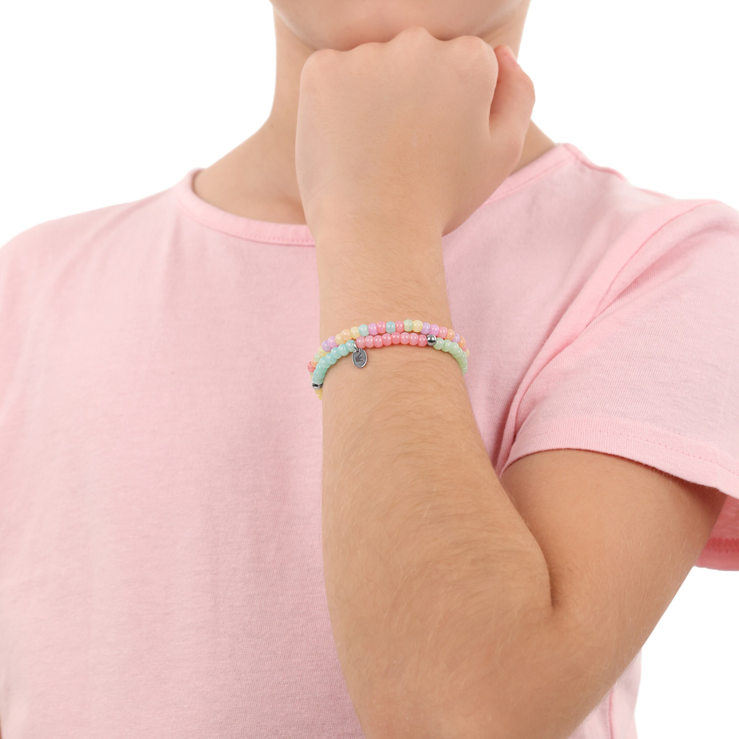 PRINZESSIN LILLIFEE Armband in Mischfarben: Vorderseite