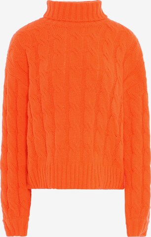 Pullover di MYMO in arancione: frontale