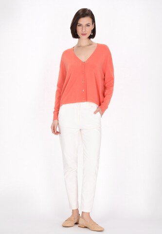 Cardigan 'Classic Look' Usha en orange