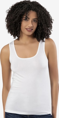 Haut Erdem en blanc : devant