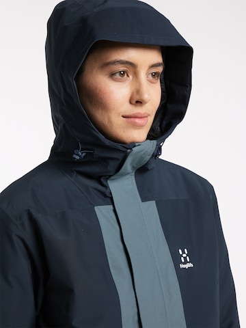 Haglöfs Outdoorjacke 'Salix Proof Mimic' in Blau