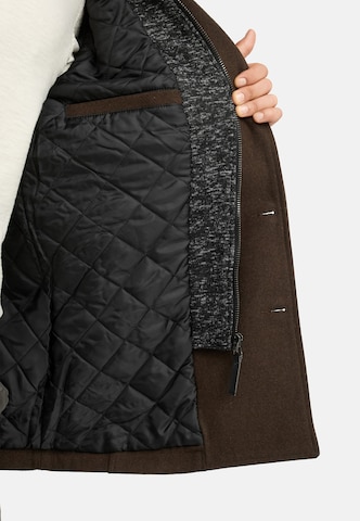 Manteau mi-saison 'Cliff' INDICODE JEANS en marron