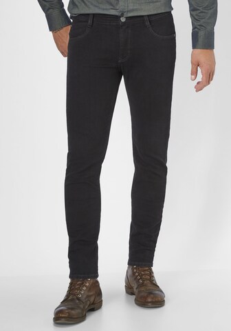 PADDOCKS Skinny Jeans in Black: front