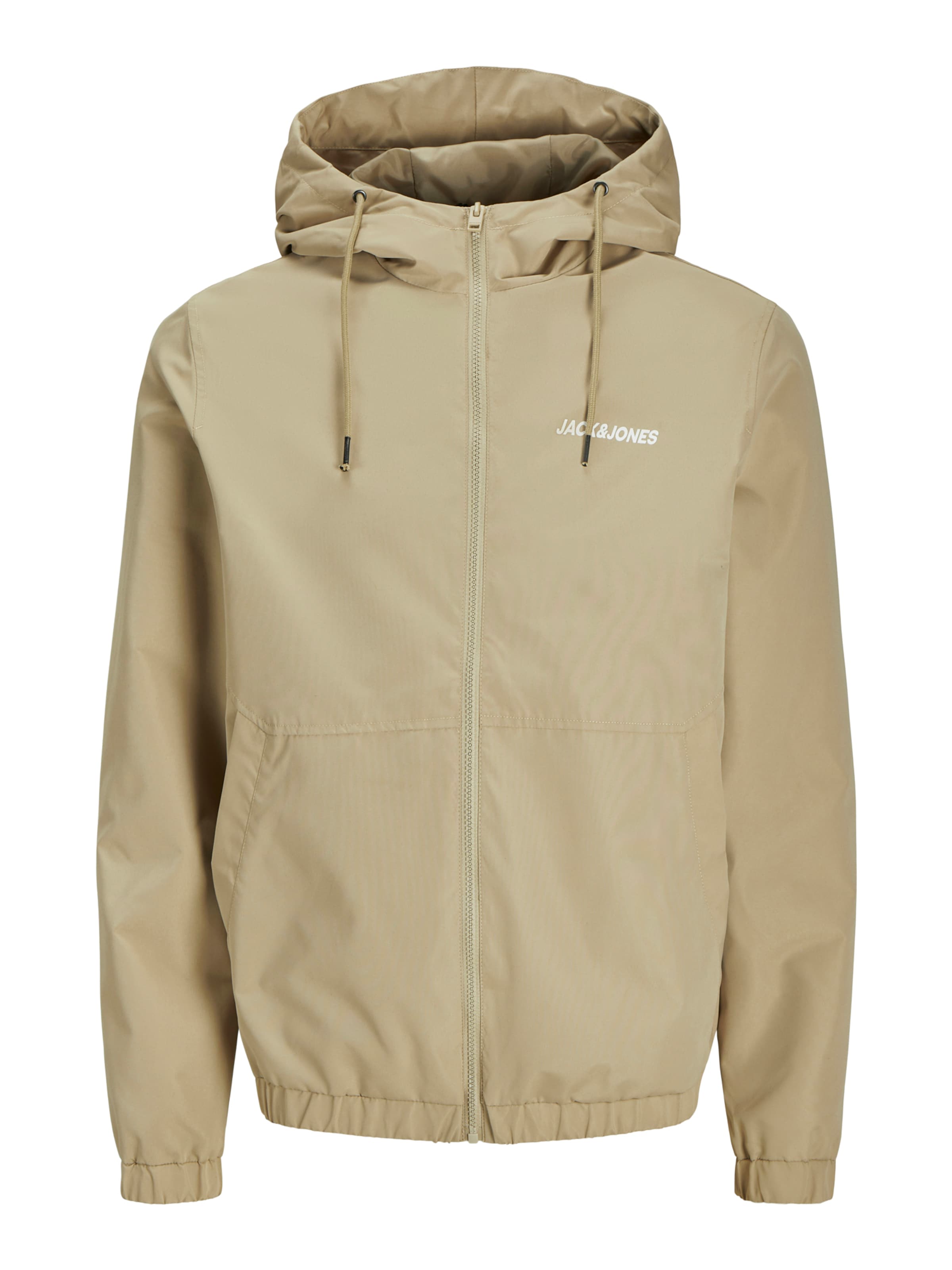 JACK & JONES Prechodná bunda 'JWHMASH' - Béžová: predná strana
