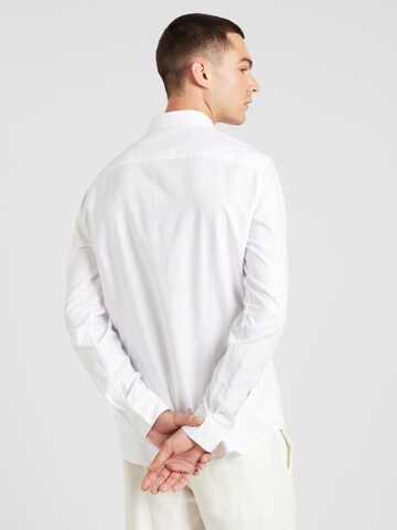 Regular fit Camicia business 'CAMICIA' di ARMANI EXCHANGE in bianco