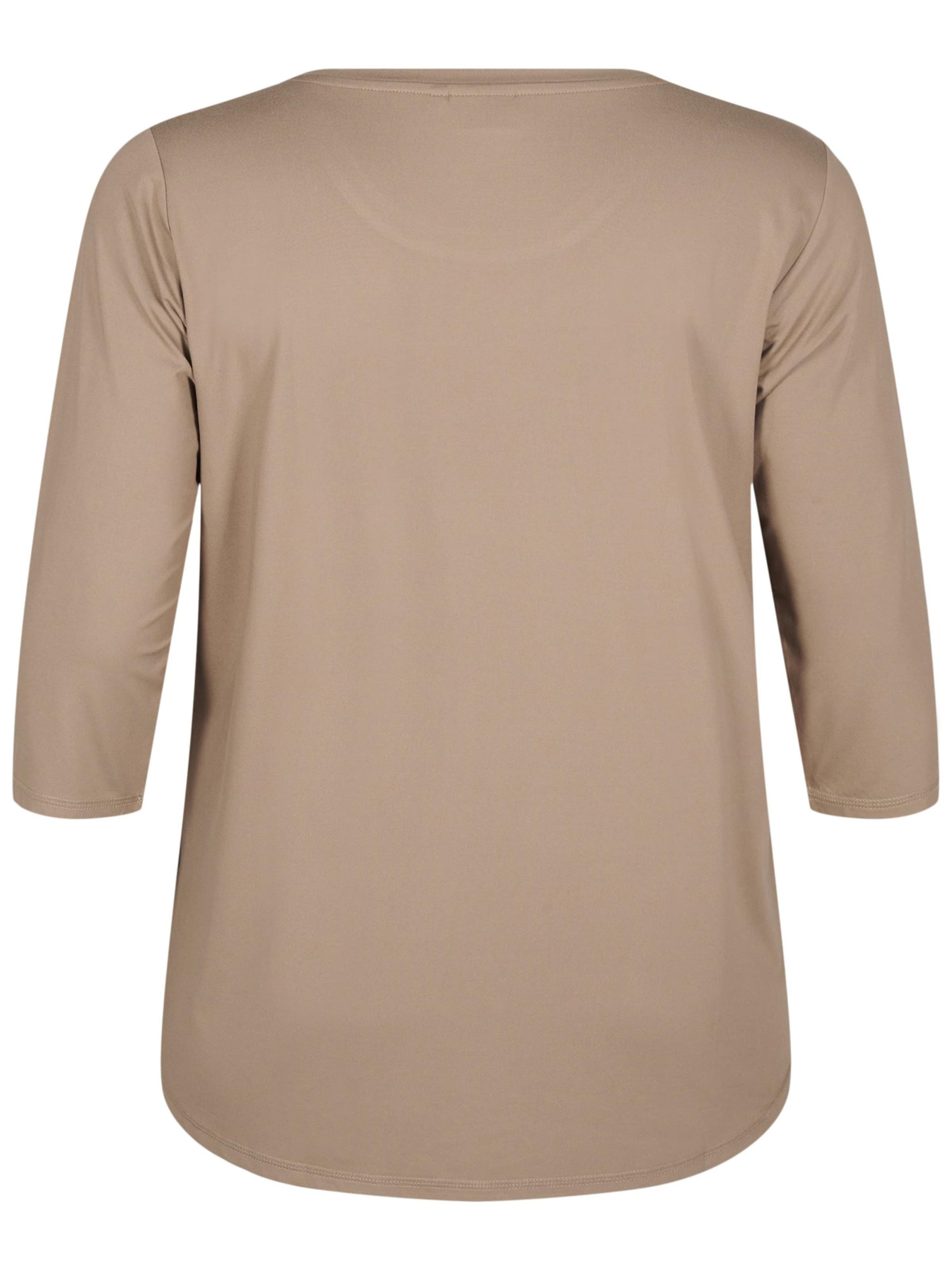 Active by Zizzi - Camiseta funcional en beige