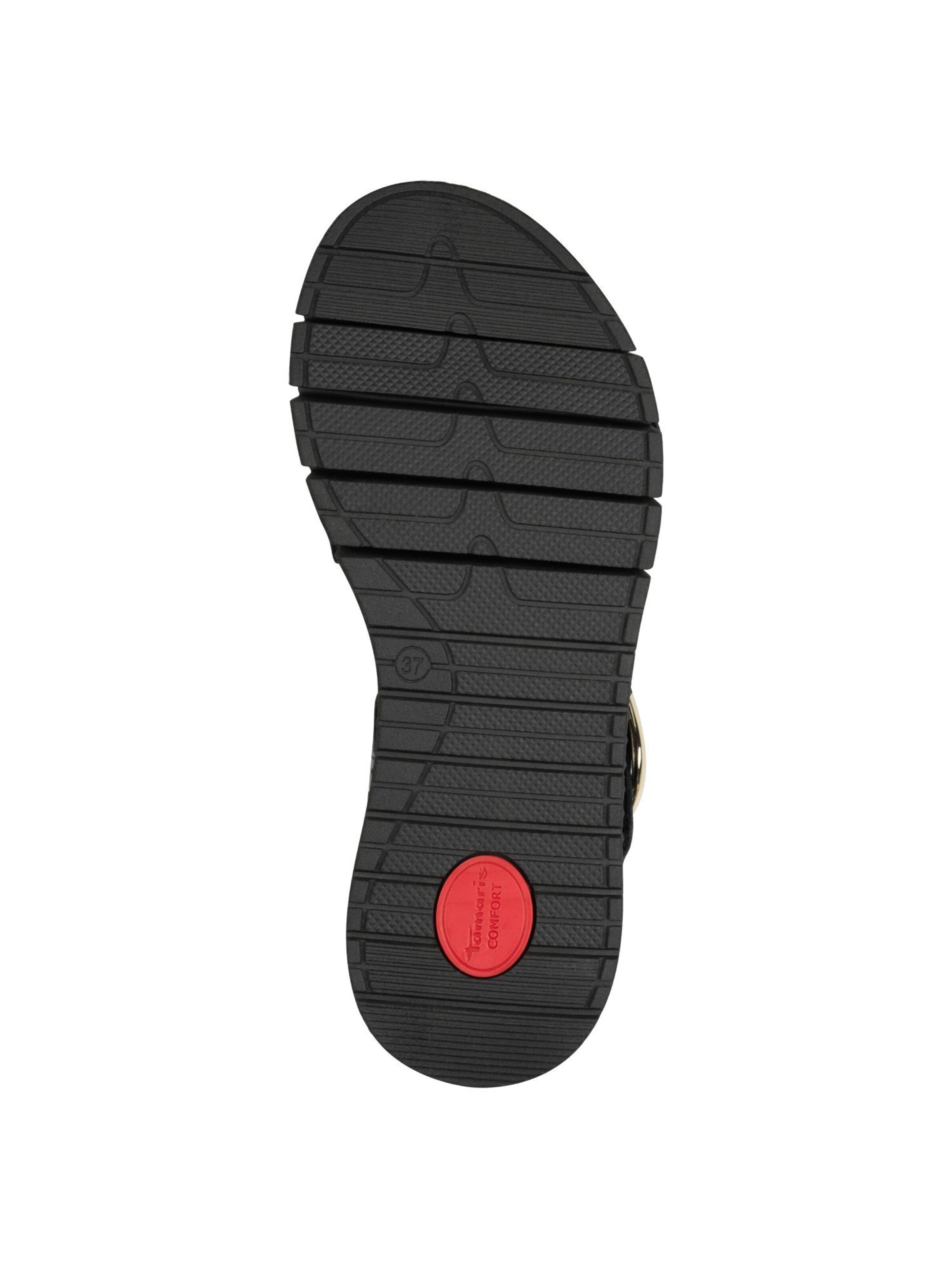 Sandalo di Tamaris in nero