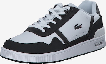 Baskets basses 'T-Clip' LACOSTE en noir : devant