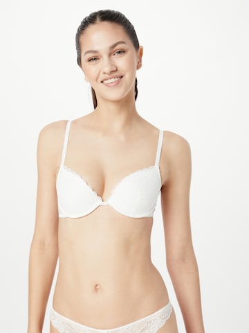 Women' Secret T-shirt Bra in White: front