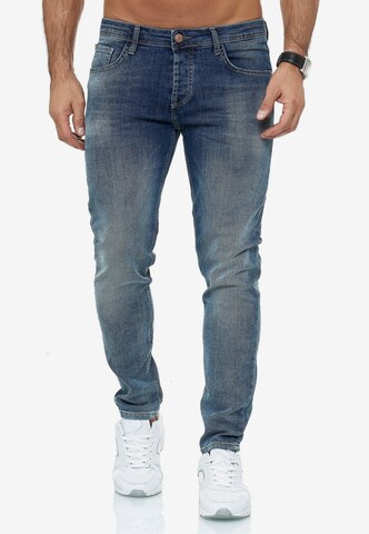Redbridge Slimfit Jeans 'Santa Clarita' in Blauw: voorkant