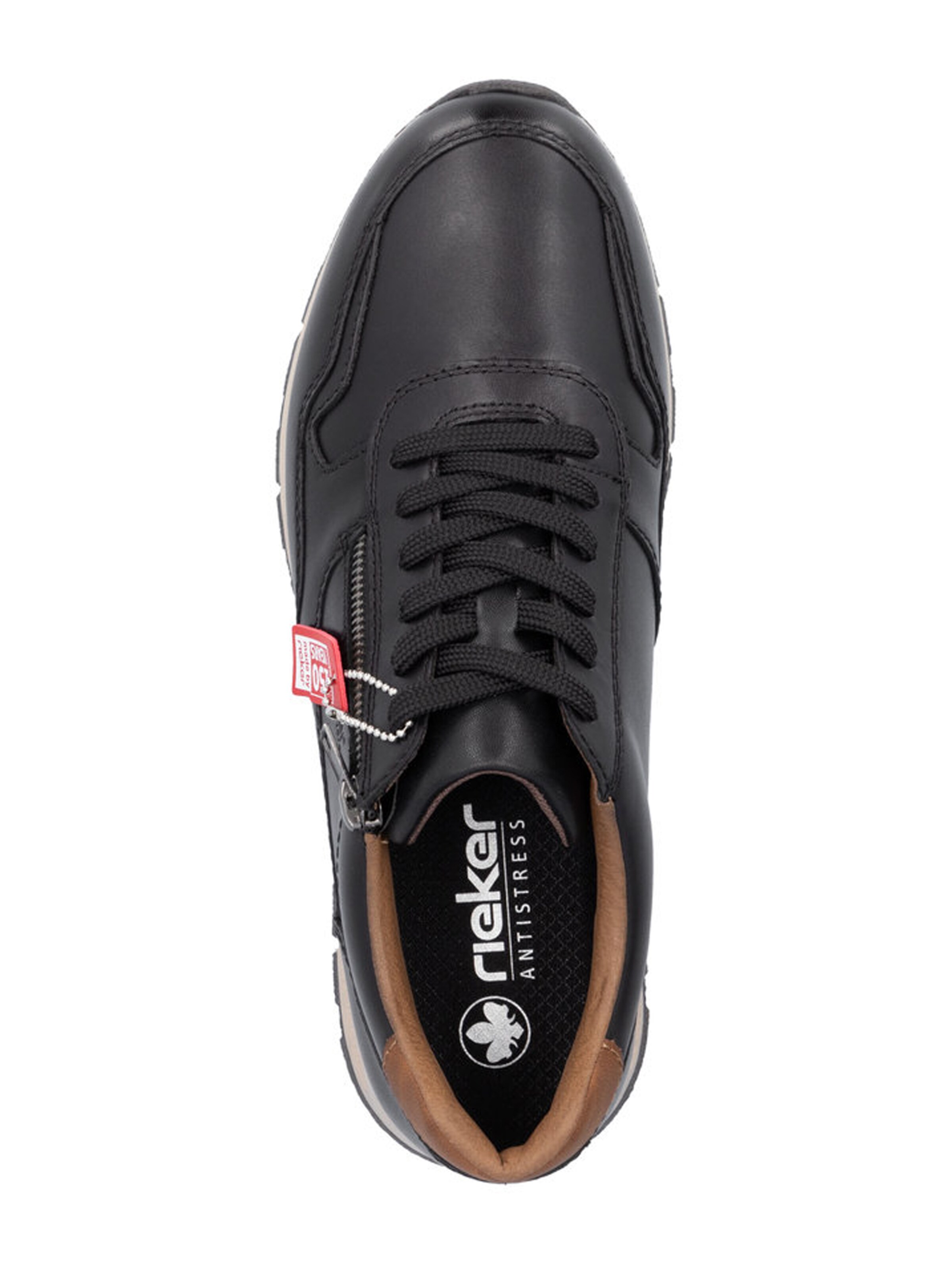 Baskets basses Rieker en noir