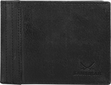 SANSIBAR Wallet in Black: front
