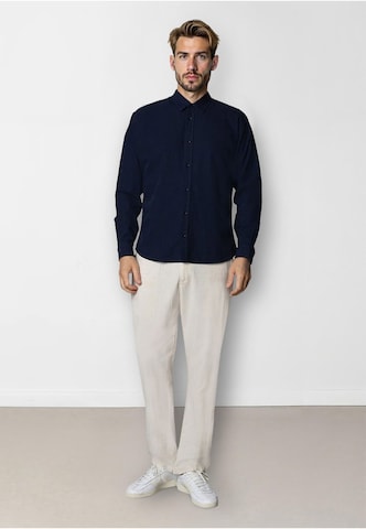 Clean Cut Copenhagen Regular fit Overhemd 'Luca' in Blauw