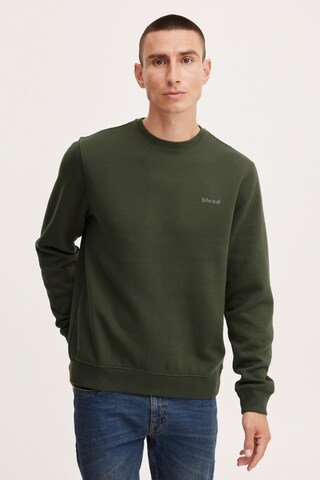 zaļš BLEND Sportisks džemperis 'Downton': no priekšpuses