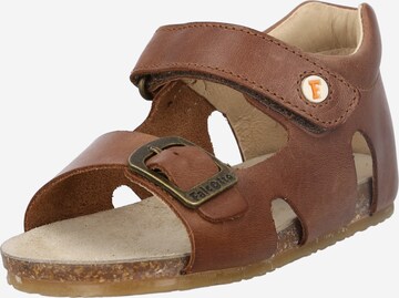 Falcotto Sandals & Slippers 'Bea' in Brown: front