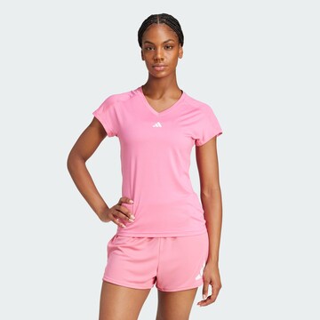 ADIDAS PERFORMANCE Koszulka funkcyjna 'Train Essentials' w kolorze różowy: przód