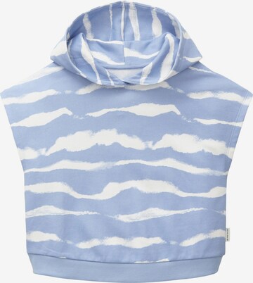 TOM TAILOR Sweatshirt in Blauw: voorkant